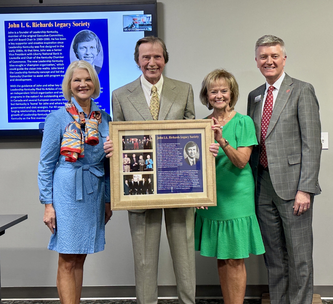 Group Photo with John L.G. Richards